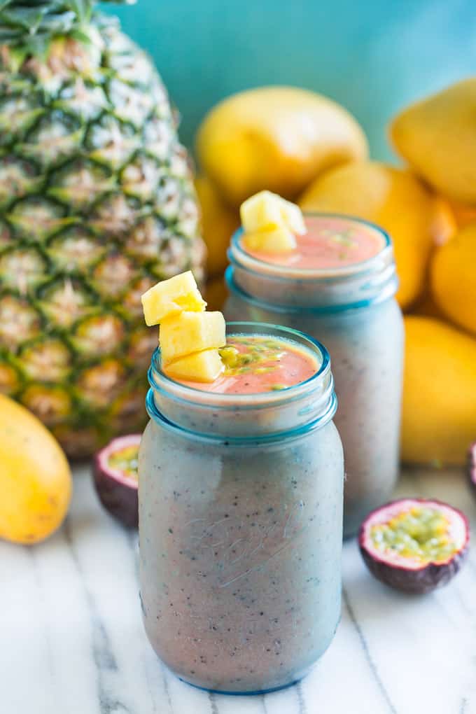 Unlock Exotic Taste: The Perfect Dairy-Free Tropical Passion Berry Smoothie